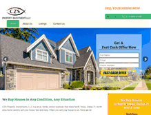 Tablet Screenshot of czspropertyinvestments.com